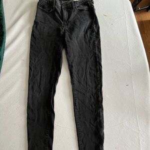 Denizen by Levi high rise jegging black jean legging material
